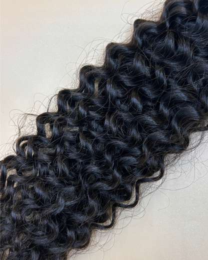 Tissage Dakar frisé noir de la marque Olimahair 